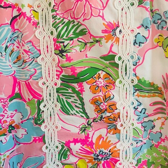 Lilly Pulitzer for Target Pink and Blue Floral Tank Dress - Picture 5 of 12